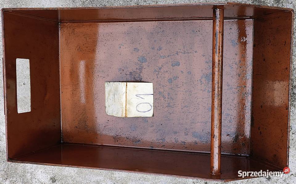 SKRZYNKA POJEMNIK MAGAZYNOWY METALOWY STALOWY Inowrocław
