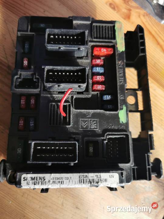 Sterownik BSMB3 9643498880 S118470003E PSA Margonin