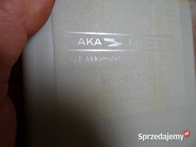 obudowa akumulator AKUELEKTRIC MZ Simson org DDR lubuskie Żary