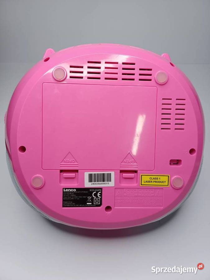 Radioodtwarzacz z mikrofonem lenco scd650 USB
