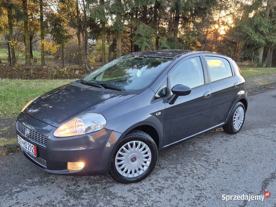 FIAT GRAND PUNTO 14B 8V OPŁACONY Z NIEMIEC KLIMA tempomat świętokrzyskie Końskie sprzedam