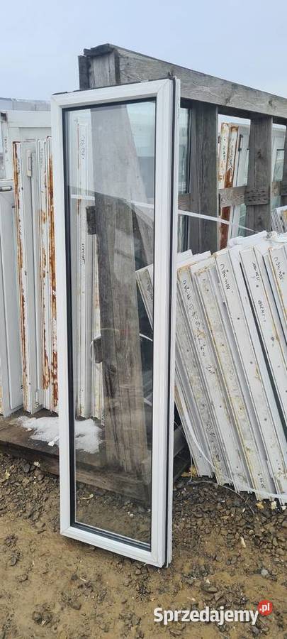 OKNA KacprzaK Witryna 46x162 FIX Używany PCV lubelskie Lublin sprzedam