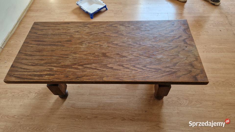 ława dębowa stół solidny mocny niemiecki 120 x 120cm Gorzów Wielkopolski