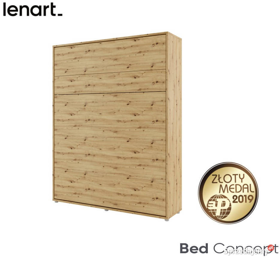 Półkotapczan Łóżko w Szafie BED CONCEPT 160x200