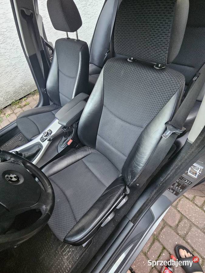 Wnętrze BMW e90 LCI półskóry Lublin