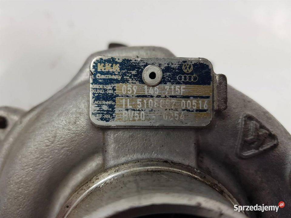 TURBOSPRĘŻARKA AUDI A6 C6 059145715F osobowe Lipno