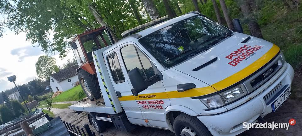 Autolaweta Iveco daily c65 płyta hydrauliczna 2300kg Nowogard sprzedam