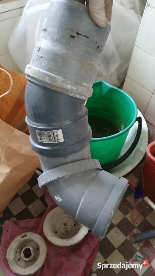 Kolano łazienkowe kanalizacyjne KW PP 110 30 Rury i kształtki Warszawa