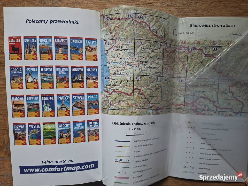 Gruzja 3 w 1 exploreguide przewodnik mapa Kraków