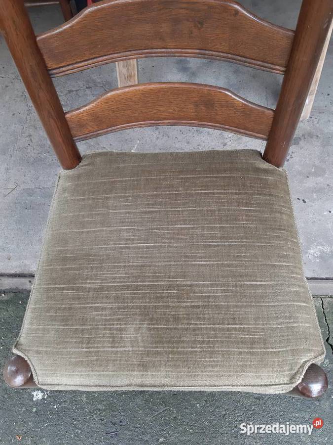 Komplet 4 wygodnych krzeseł holenderskich Meble kujawsko-pomorskie Ciechocinek sprzedam