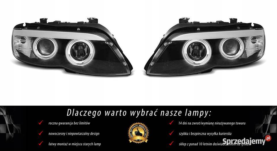 LAMPY DO BMW X5 E53 200306CCFL CZARNE D2S XENON pomorskie Gdańsk