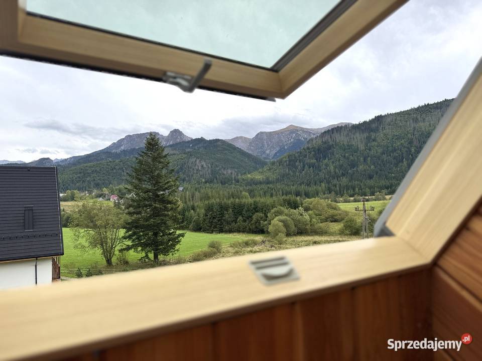 Widokowy apartament Kościelisko strefa SPA Piętro 1 sprzedam