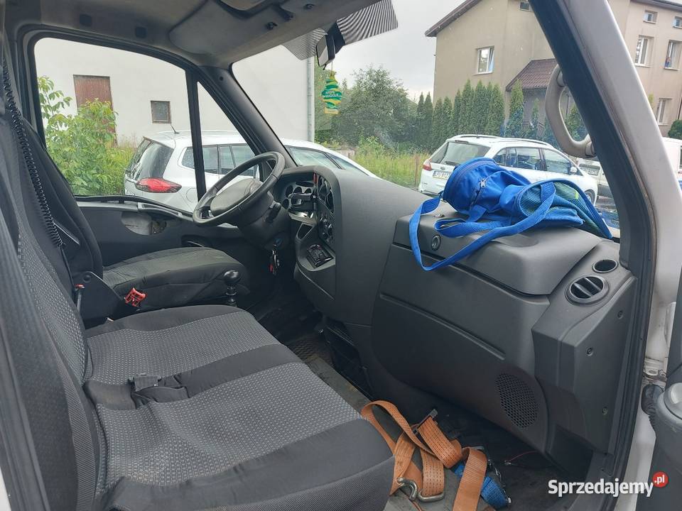 Laweta Iveco stan ramy wyciągarka 35t rana 6m elektryczne lusterka