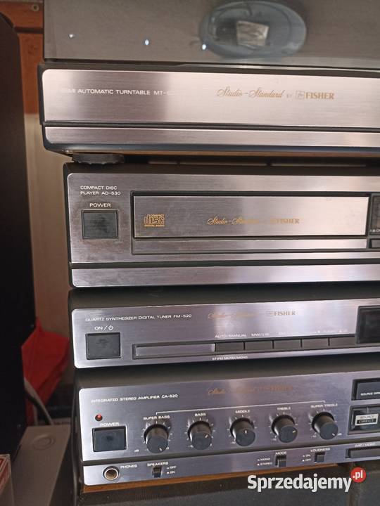 Fisher zestaw audio z kolumnami Oświęcim