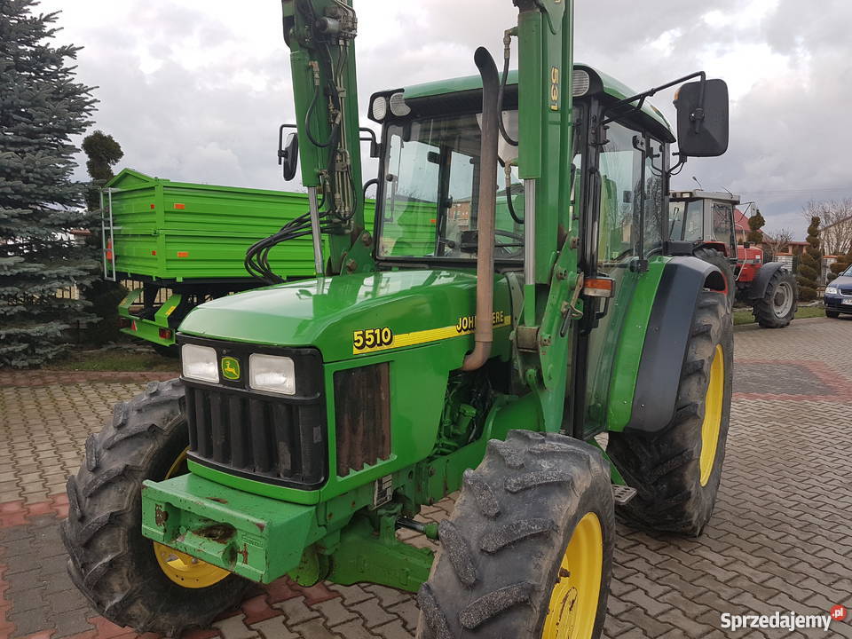 John Deere 5510 z turem jh 531 w oryginale Ciągniki mazowieckie Radom sprzedam