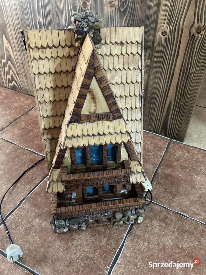 Lampka nocna domek ozdoba Ochotnica Górna