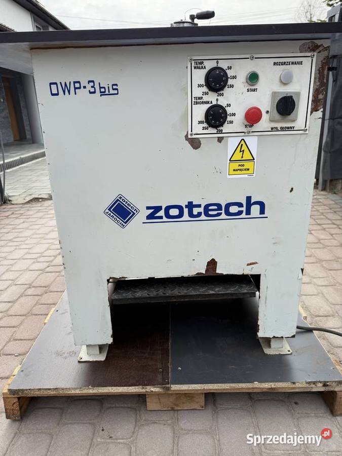 Okleiniarka wąskich krawędzi Czarna