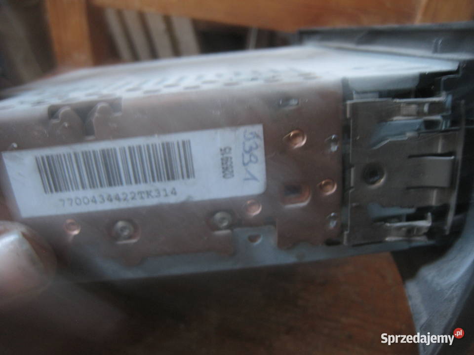 Radio oryginalne Renault 1 DIN Scenic I Megane I małopolskie Kraków