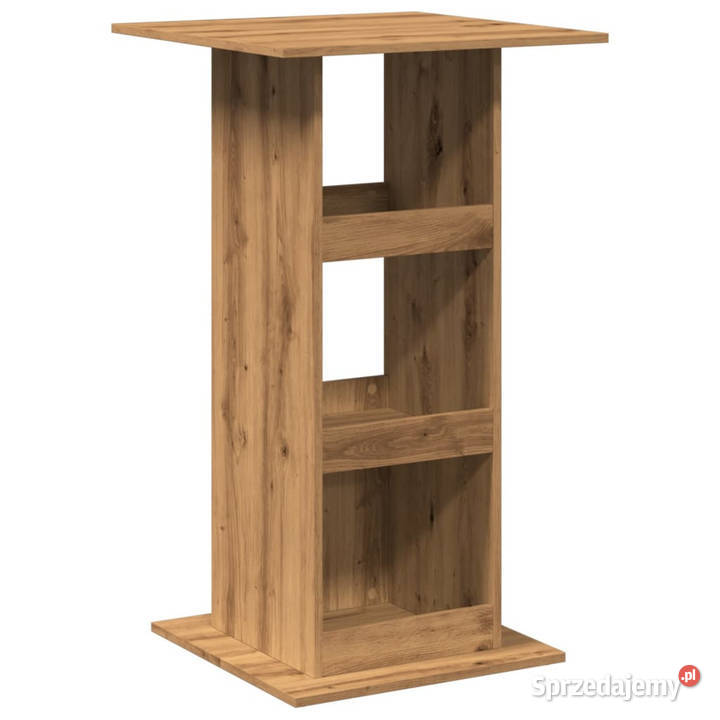 Stolik barowy z półkami dąb artisian 60x60x102 sprzedam