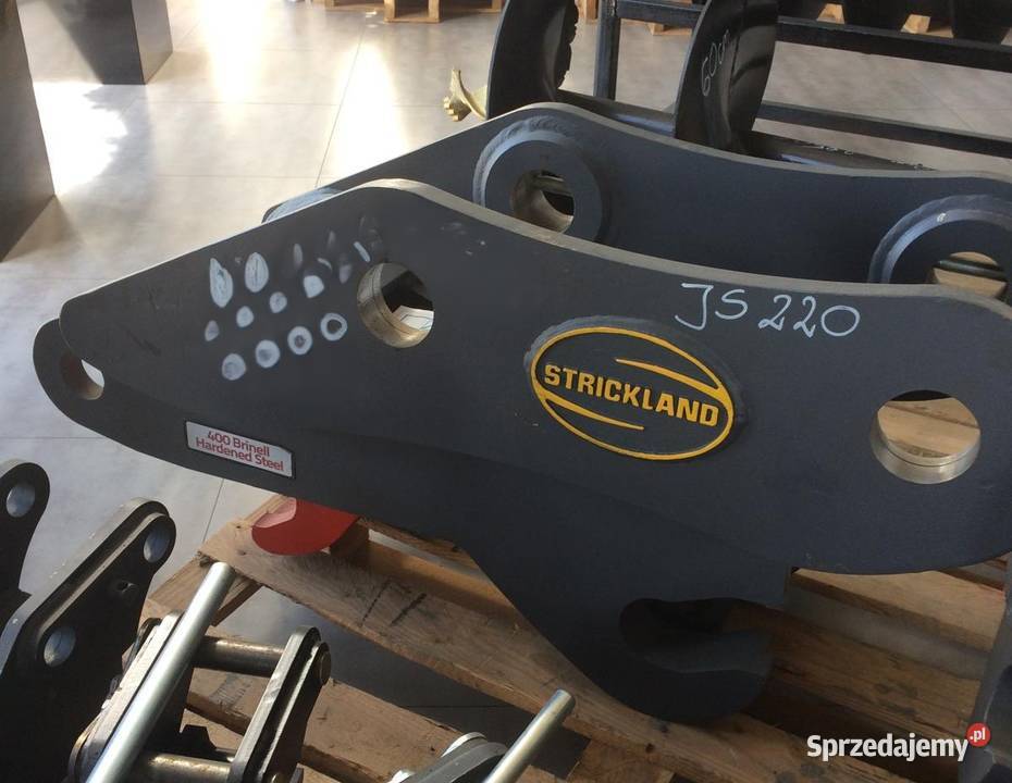 Hydrauliczne szybkozłącze Strickland JCB JS 220 małopolskie Suchoraba sprzedam