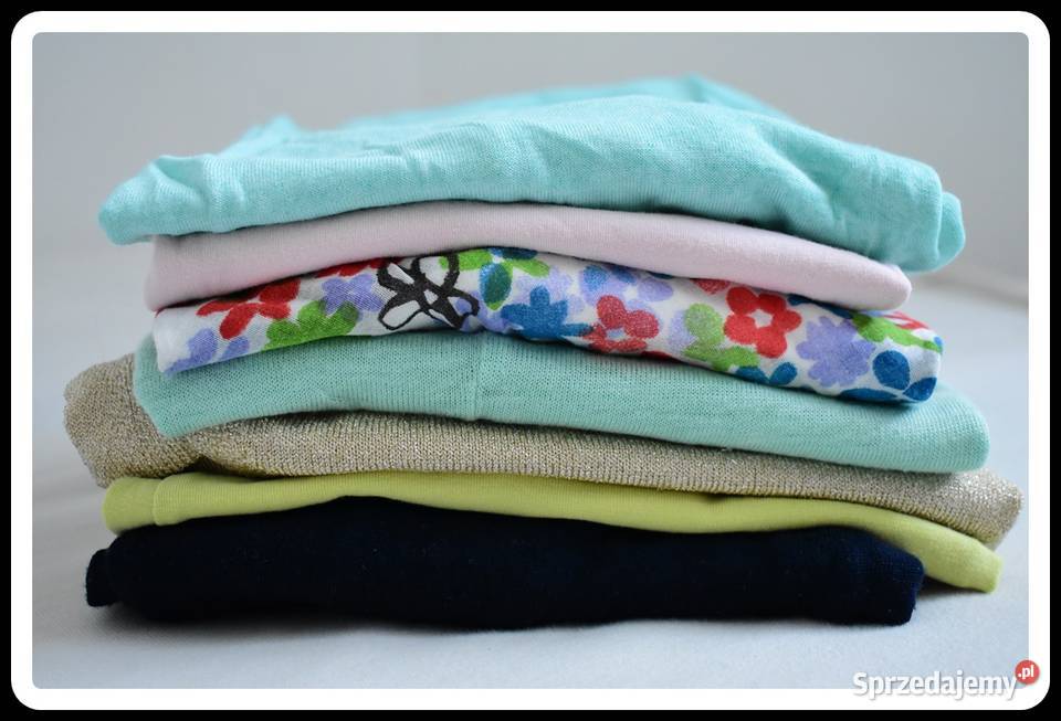 Zestaw ubrań damskich 40 L kolorowe na lato żółty/złoty Płock