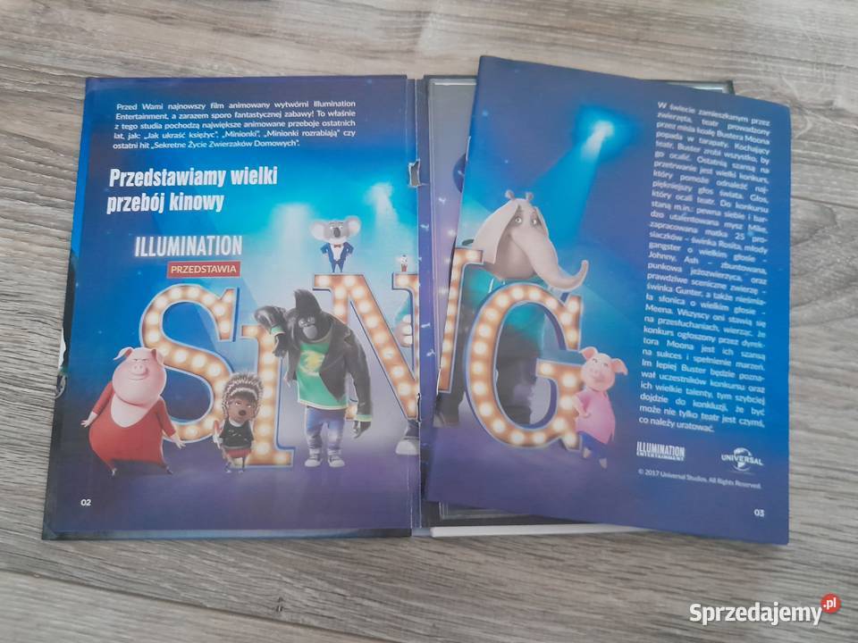 DVD Sing Dubbing Filmy Wieliczka