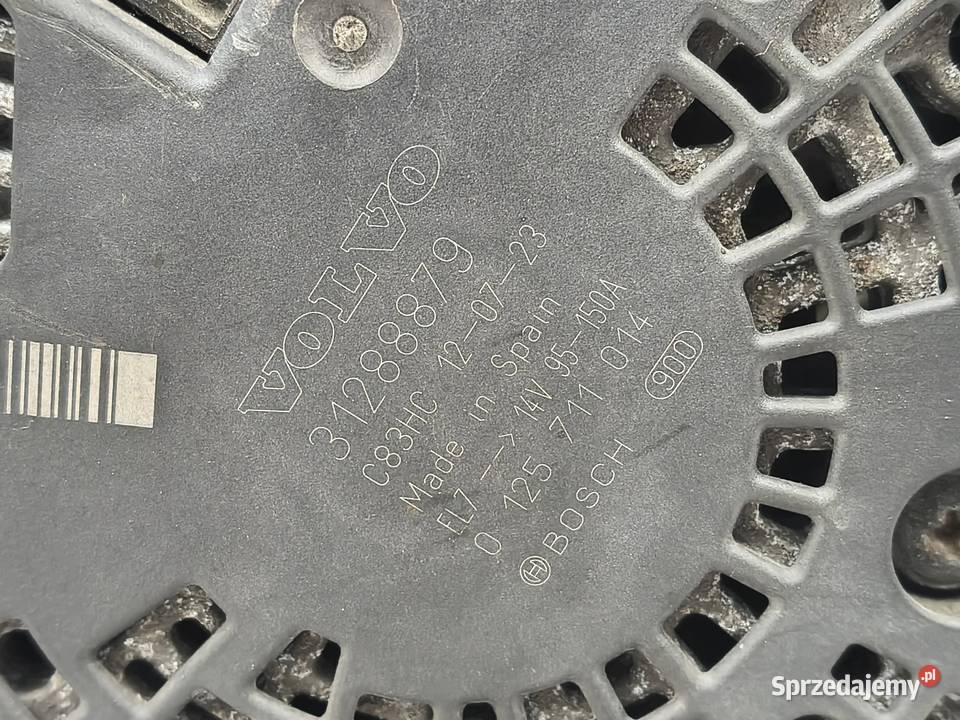 ALTERNATOR Volvo V40 II S60 II 20 D oryginał Chełm