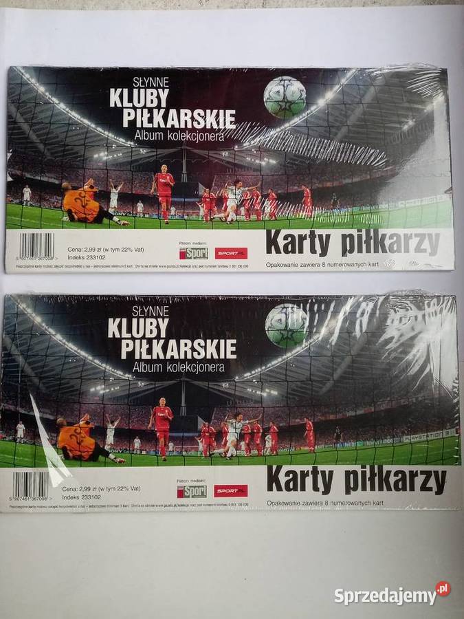 Panini Champions League 20072008 Arkusz Uncut Łomża