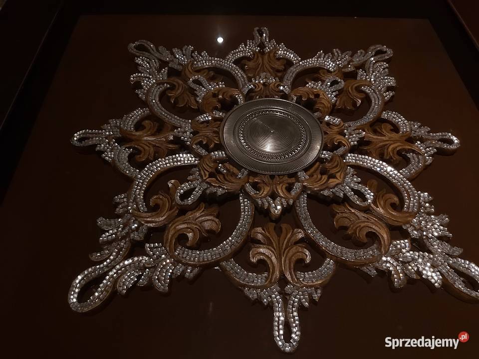 Luksusowy Obraz płaskorzeźba w stylu glamour Wrocław sprzedam