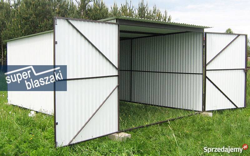 Garaż blaszany 3x5 Kielce blaszaki montaż i 15m2 Nieruchomości Kielce