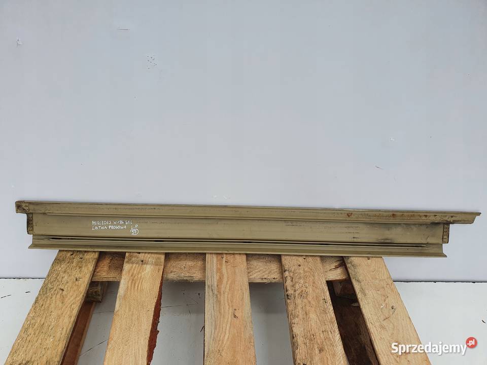 LISTWA PROGOWA LEWA Mercedes W126 C126 SEC COUPE Karoseria lubelskie Rudka