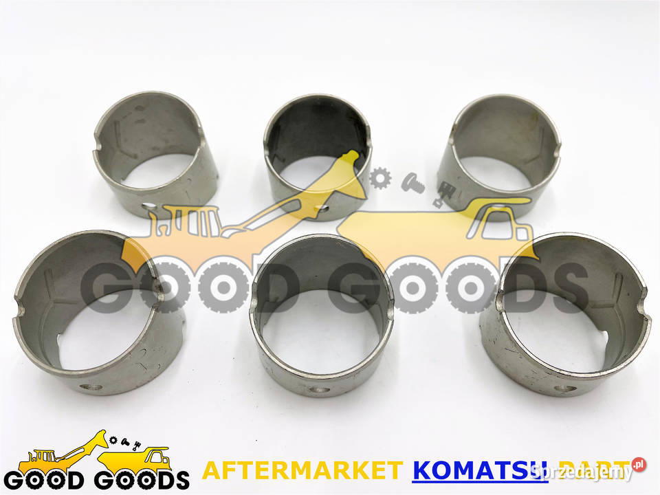 KOMATSU TULEJKI KORBOWODOWE SAA6D114 6743313120 Części do maszyn budowlanych mazowieckie Władysławów