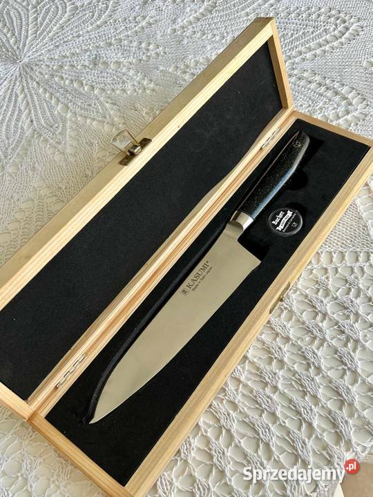 Nóż Japoński Kuty Kasumi VG10 PRO 20 Szefa małopolskie Rzyki