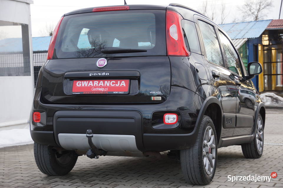 Fiat Panda 09 Benzyna 85 4x4 Klimatyzacja Hak Fiat małopolskie Nowy Sącz sprzedam