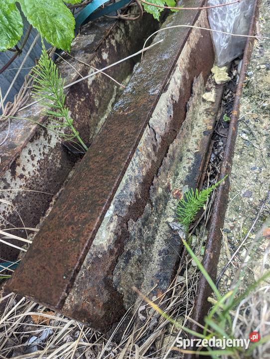 Dwuteowniki stalowe 7 m z rozbiórki 5 sztuk Stal zbrojeniowa Opole