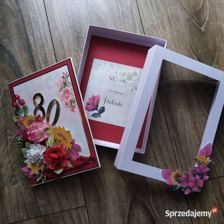 Kartka w pudełku Konin sprzedam