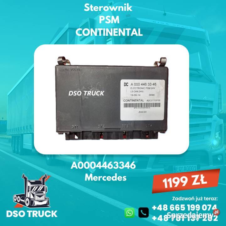 A0004463646 Sterownik Komputer PSM MERCEDES Zawichost