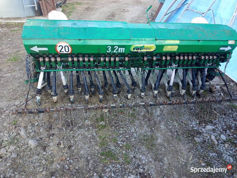 Siewnik zbożowy rolmasz 3 metrowy Wieprz