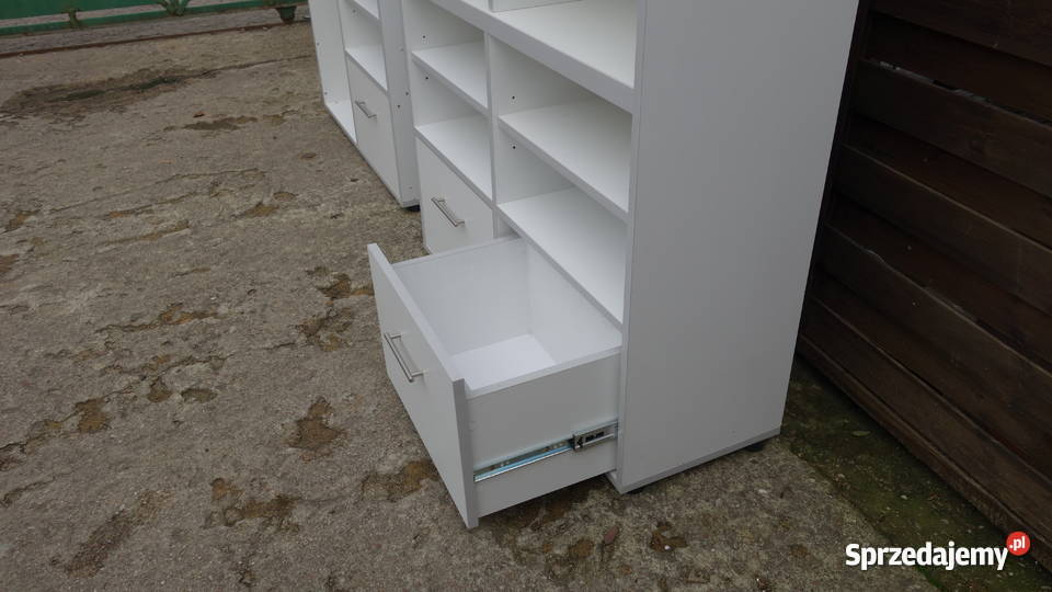 Wysoki regał biurowy Dostępne 2 sztuki Meble mazowieckie Warszawa