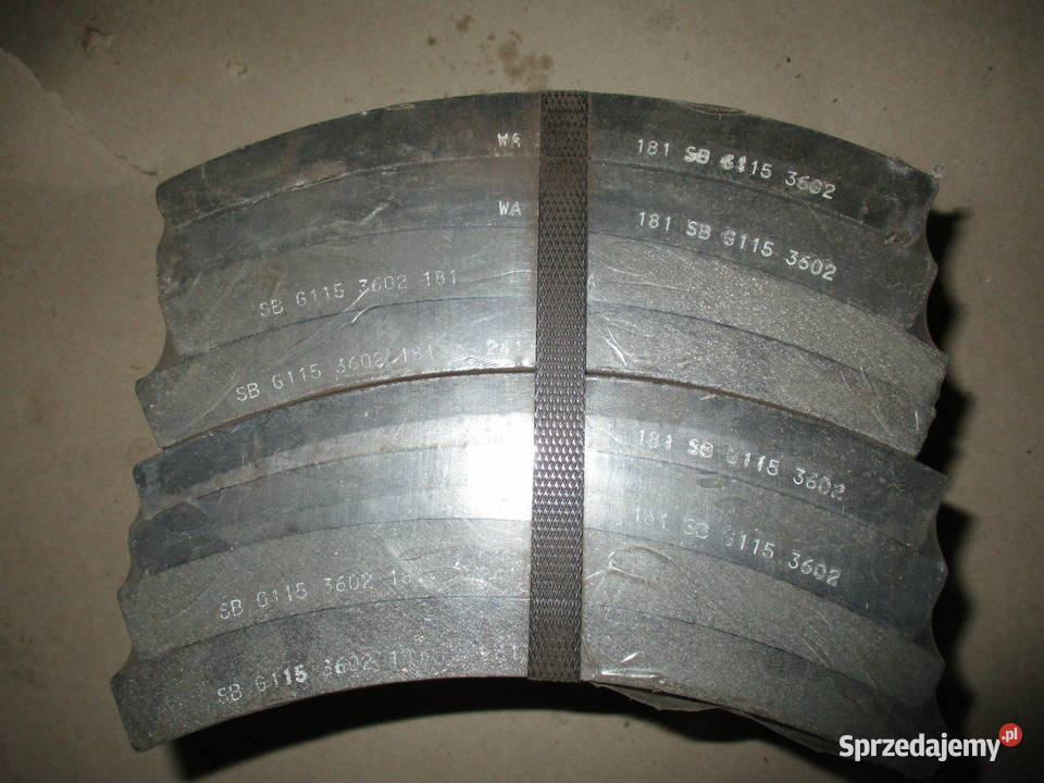 Okładziny szczęk hamulcowych VL861 VOLVO szczęki Mogilno