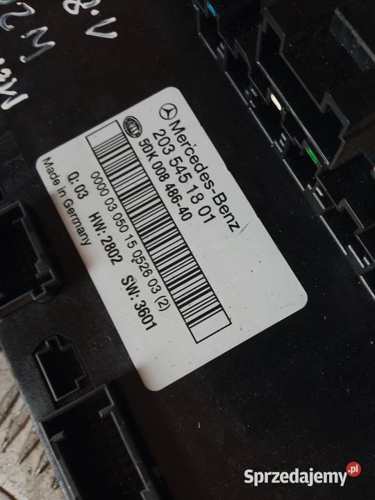 Moduł SAM Mercedes W203 2035451801 5DK00848640 Radłów