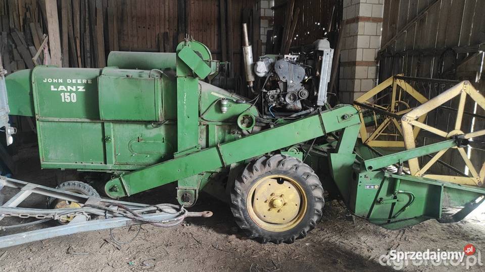 Kombajn John Deere Lanz md150s Zbożowe lubelskie Osinki