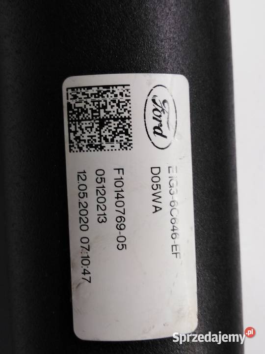 PRZEWÓD POWIETRZA INTERCOOLER FORD MONDEO MK5 Rok produkcji 2018 Wschowa