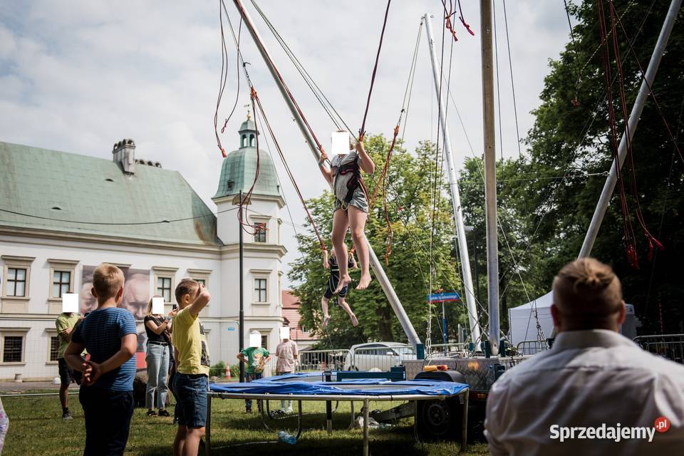 Eurobungee 4stanowiskowe na przyczepce Lublin