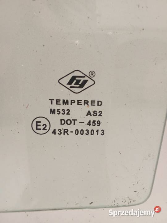 Szyba Drzwi Lewych Tylnych Daewoo Matiz 98 Bralin sprzedam