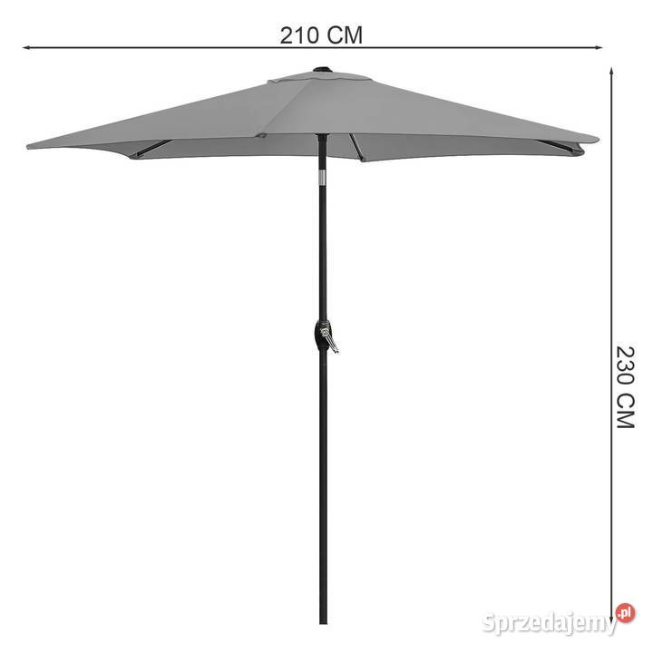 Składany parasol ogrodowy balkonowy regulowany wielkopolskie Poznań