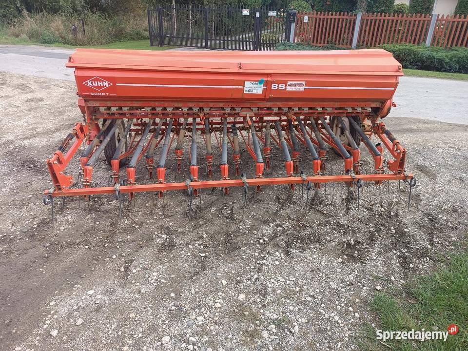 Siewnik zbożowy Kuhn nodet 3m Siewniki i sadzarki Busko-Zdrój sprzedam