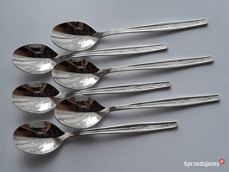 Posrebrzane łyżeczki do herbaty ARES EROS Hefra