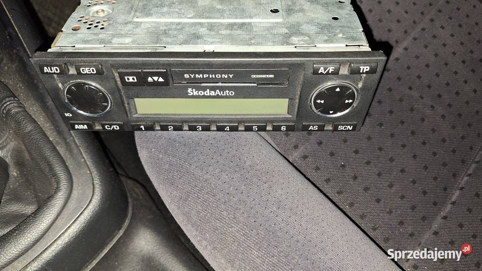 Radio fabryczne symphony skoda superb octavia pomorskie Zblewo