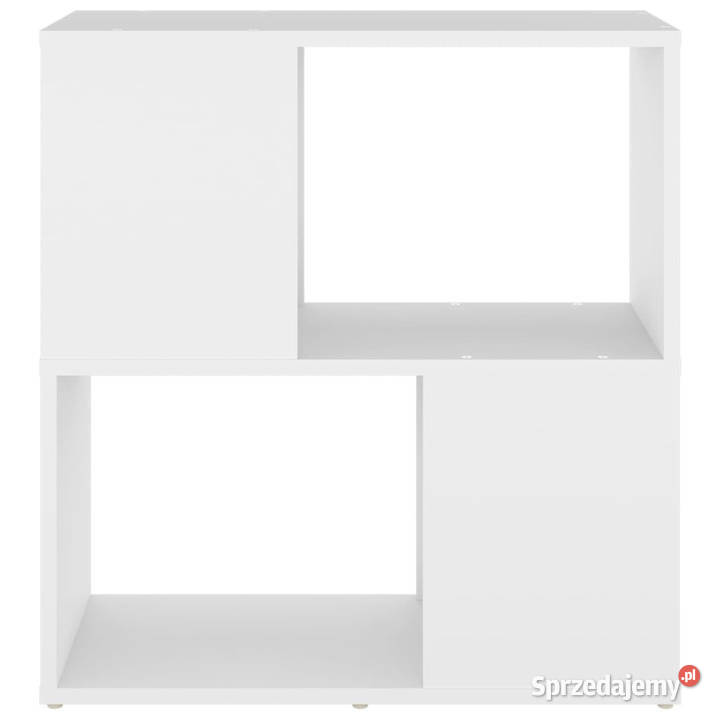 Regał na książki biały 60x24x63 materiał Warszawa sprzedam